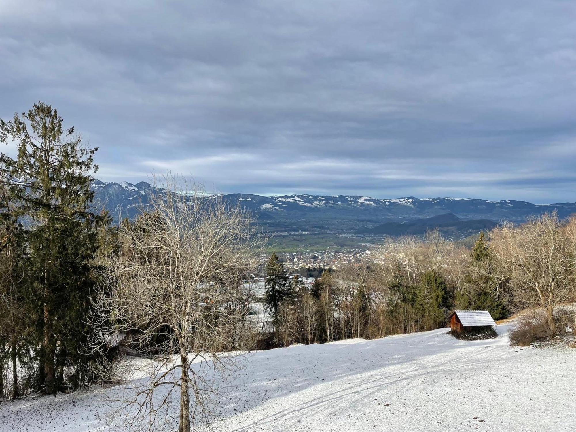 Gemuetliche Wohnung Mit Talblick Batschuns Luaran gambar